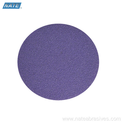 Round Aluminium Ceramic Sanding Disc For Car Paint